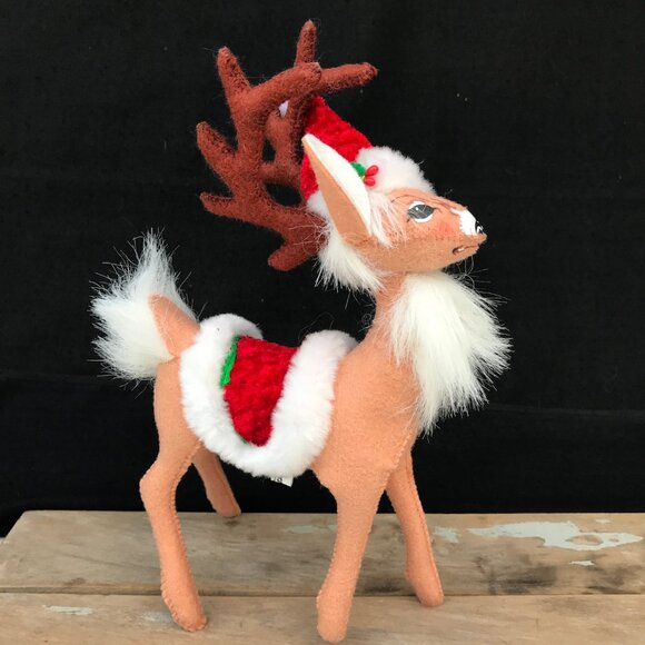 2012 Annalee 10" Christmas Reindeer - Picture 2 of 9